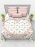 The White Moss Valentine Heart Winter comforter with 2 pillow covers